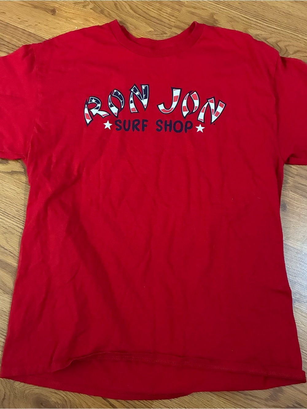 Ron Jon Red Surf Shop Graphic Tee
